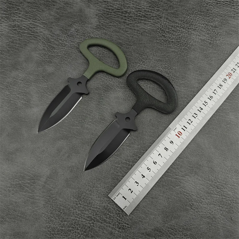 BM 175/175BK CBK EDC Push Fijar cuchillo de cuchilla Fijar cuchillo Gimlet 2.5 "D2 Hojos de cuchilla de algodón sin desliza