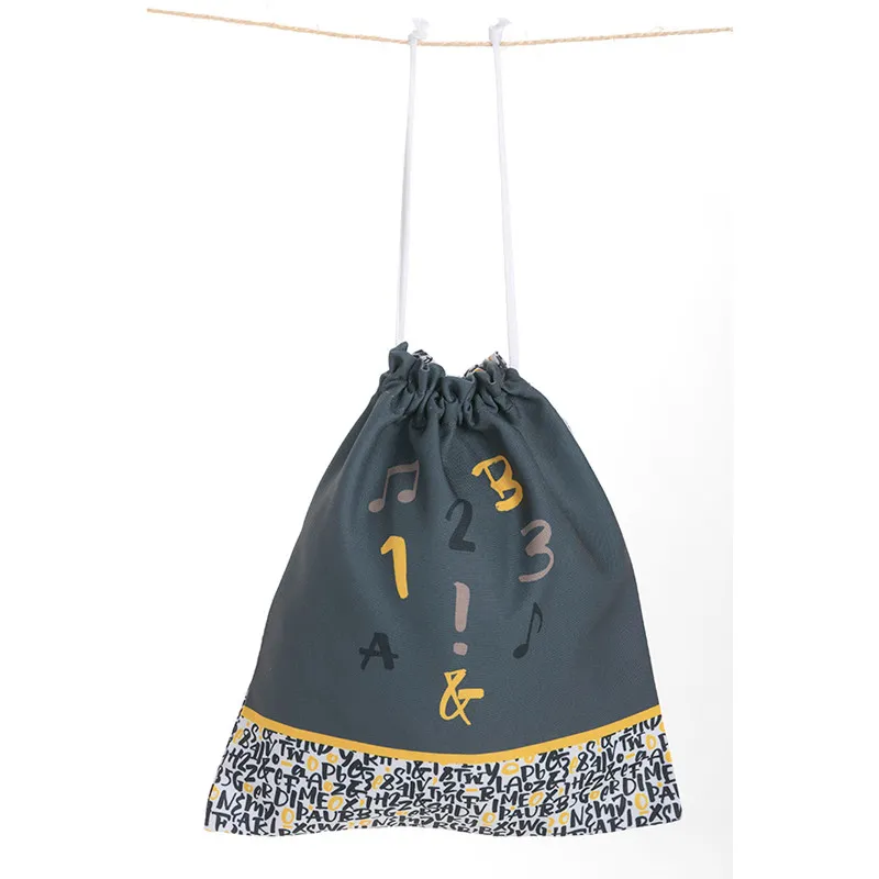BOLSA DE ROPA MERIENDA NOTAS MUSICALES  DYNEKE