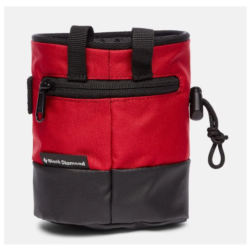Bolsa de tiza Black Diamond Bolsa de tiza con cremallera Mojo (Vermilion)