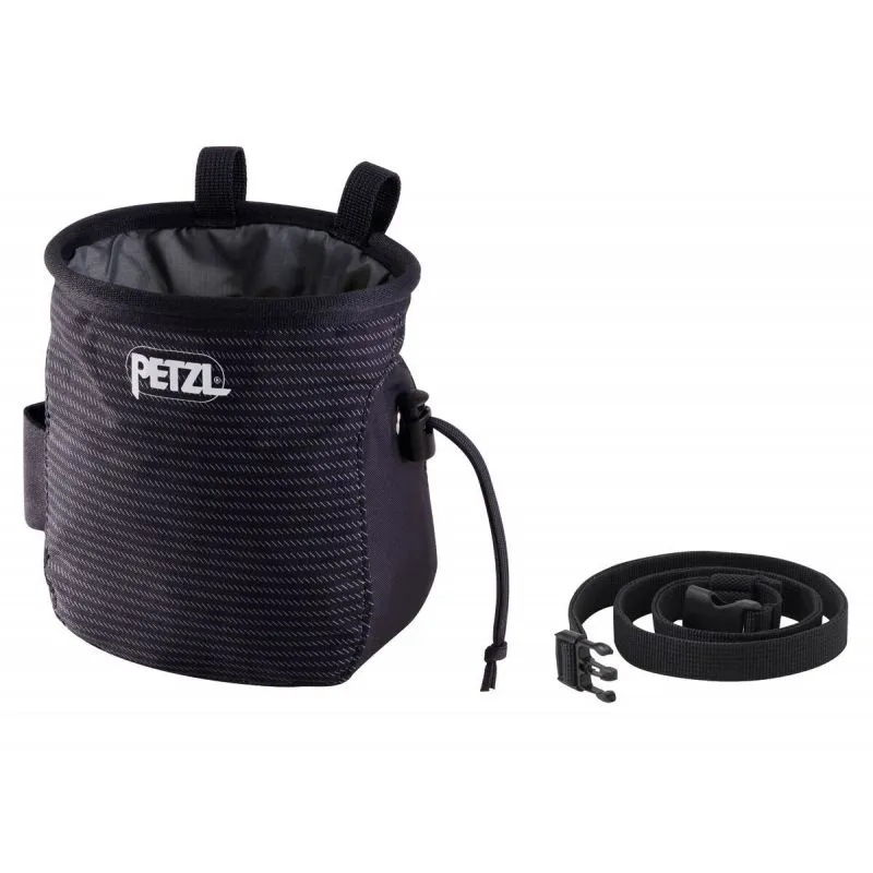 Bolsa de tiza PETZL SAKA (CHALK STRIPES)