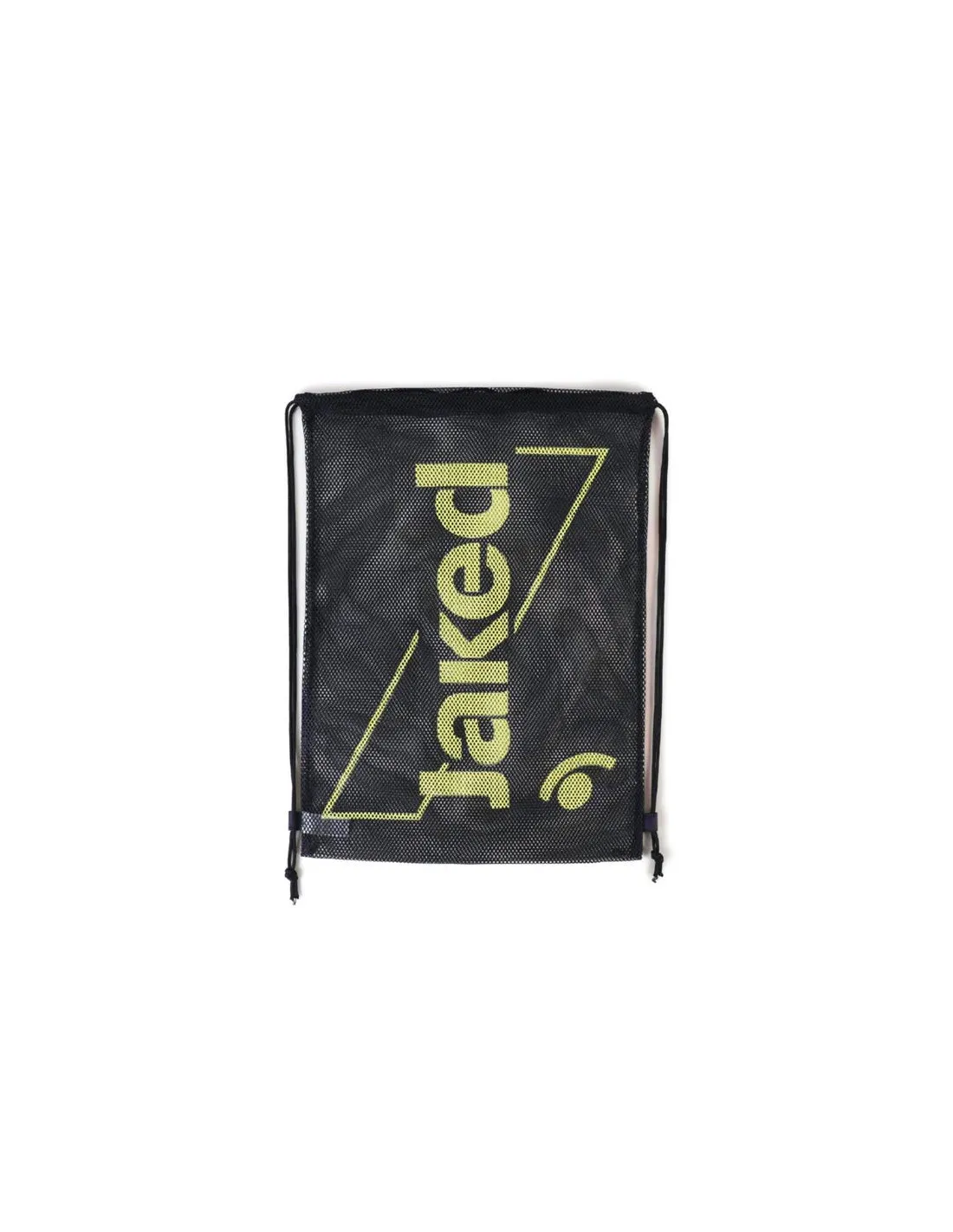 Bolsa Material Jaked Tetris Mesh Bag Negro/Naranja