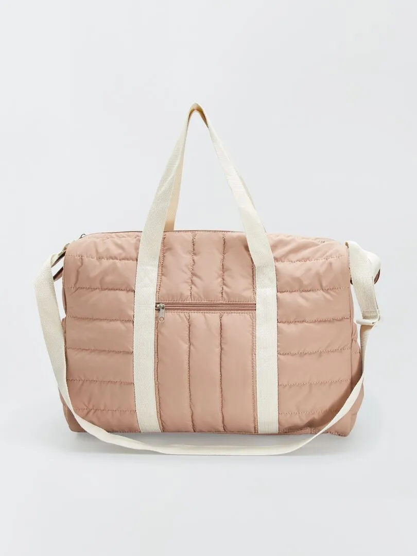 BOLSO CON COLCHóN CAMBIADOR  BEIGE