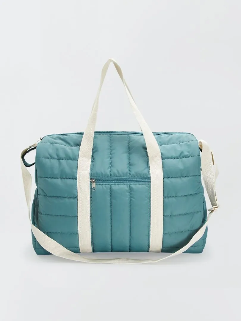 BOLSO CON COLCHóN CAMBIADOR  VERDE