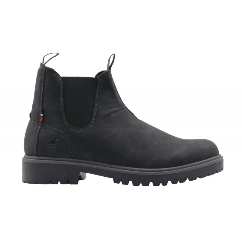 Bota Chelsea Moda Sport Hombre Negro. Grand Polo