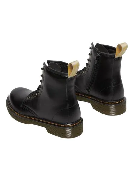 Botas Dr Martens 1460 Mini Vegan Negro Niños