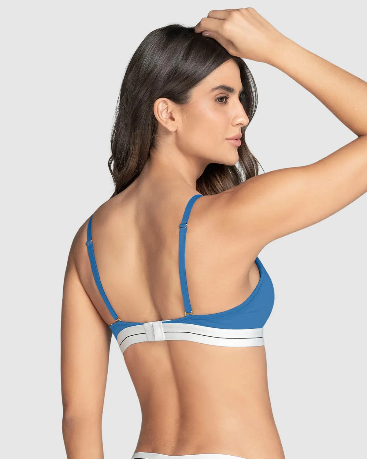 Brasier triangular en algodón liviano y cómodo