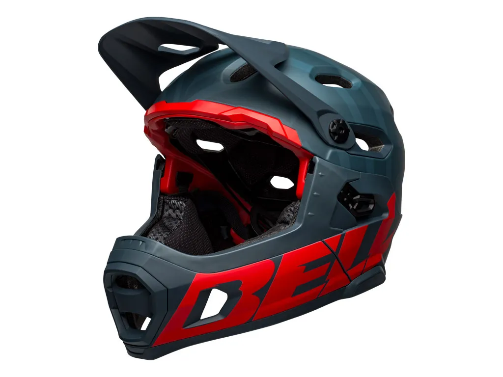 BS SUPER DH MIPS SPHERICAL PRIME MATTE BLUE/CRIMSON L