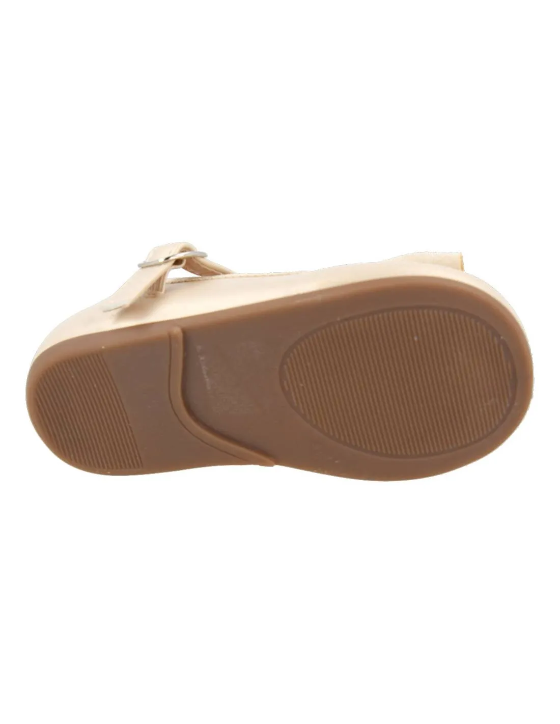 BUBBLE KIDS  MERCEDITA HEBILLA LAZO BEIGE