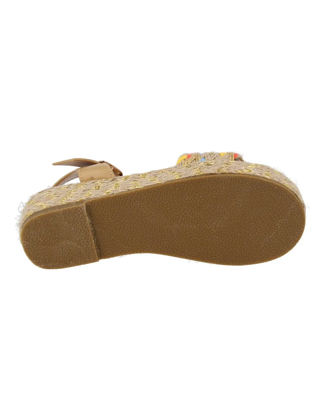 BUBBLE KIDS  SANDALIA NIñA YUTE MULTICOLOR