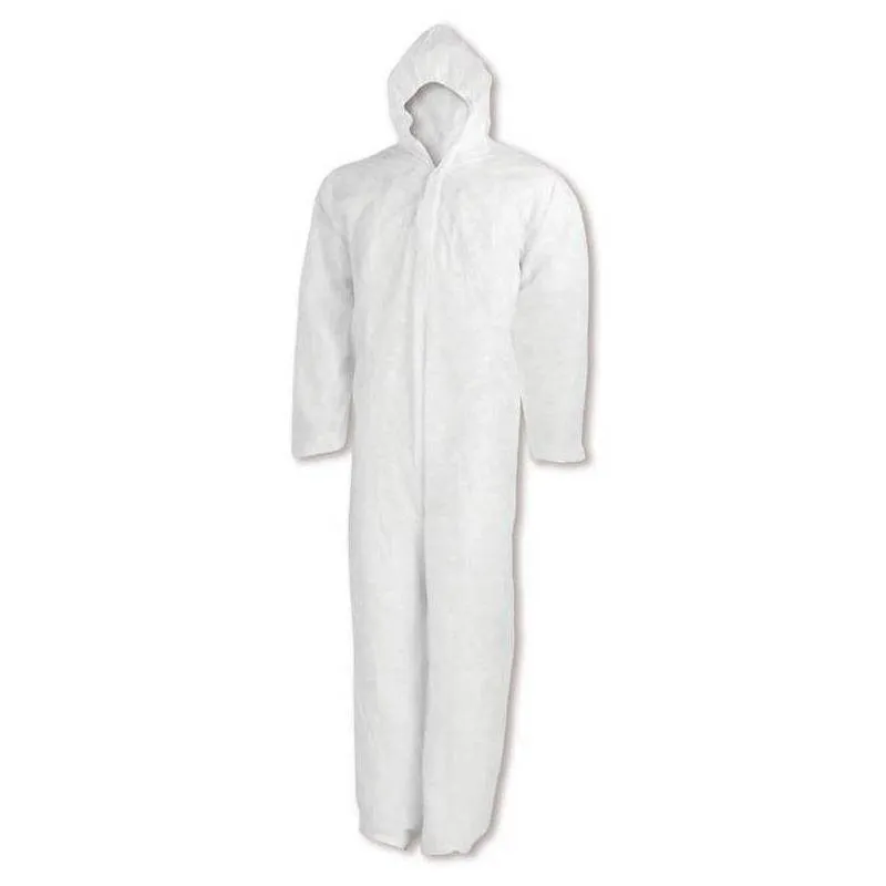 Buzo desechable en color azul o blanco. Paquete 10 Uds