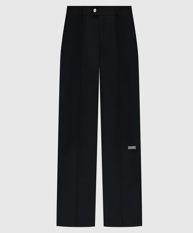 C2H4 Black pants with wool