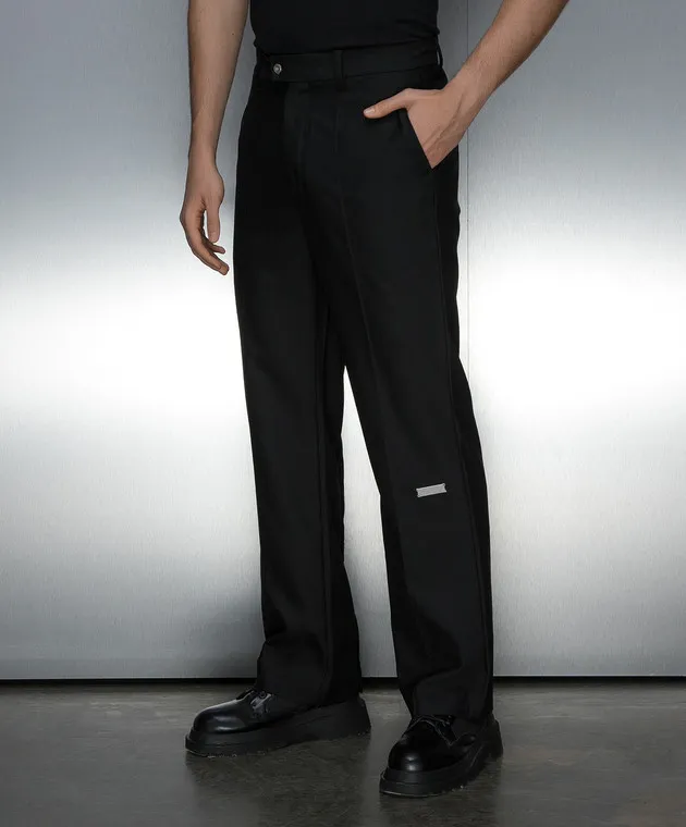 C2H4 Black pants with wool