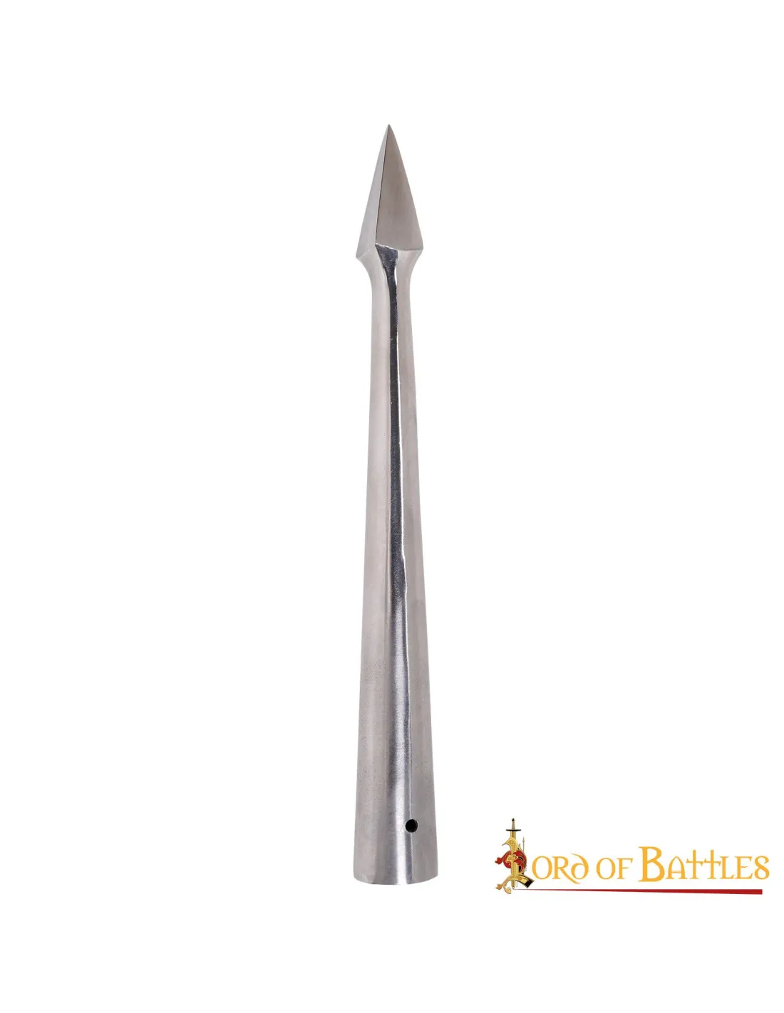 Cabeza de lanza medieval triangular (24,1 cm.)
