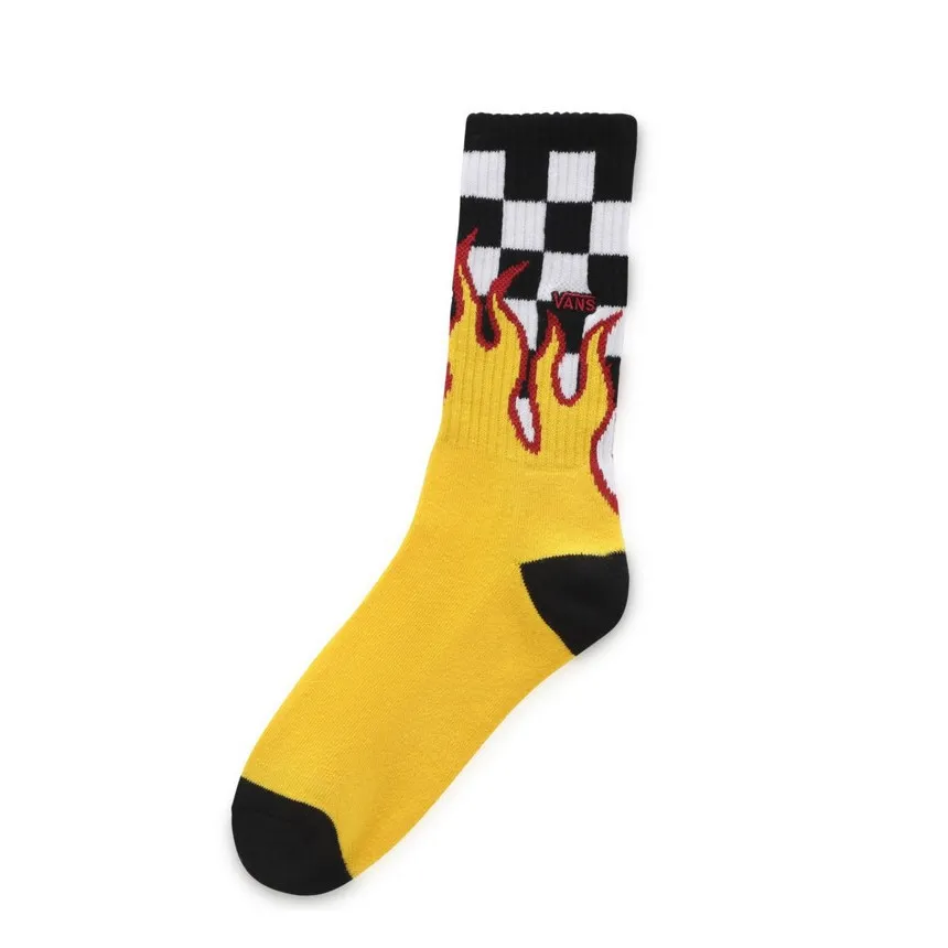 Calcetines Altos Vans Flame Checkin Para Niños 