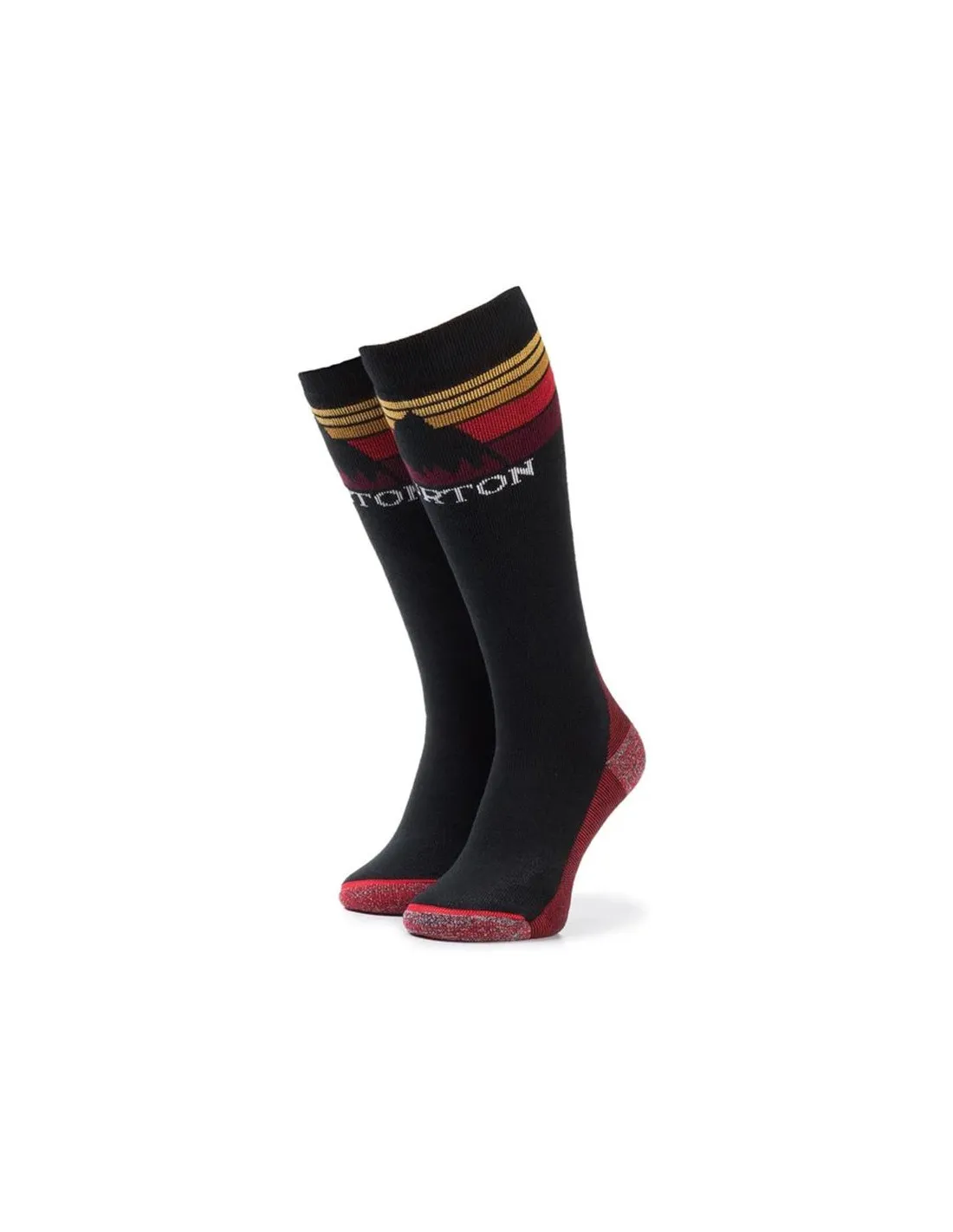 Calcetines de Esquí y Snow Burton Midweight Emblem Hombre Negro