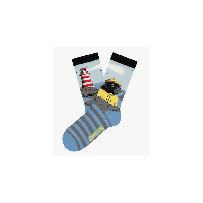 Calcetines Jimmy Lion Guardian Para Niños Azul 