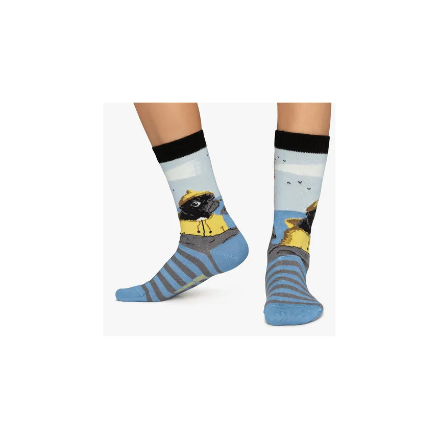 Calcetines Jimmy Lion Guardian Para Niños Azul 