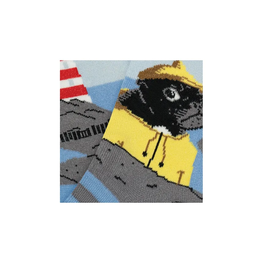 Calcetines Jimmy Lion Guardian Para Niños Azul 
