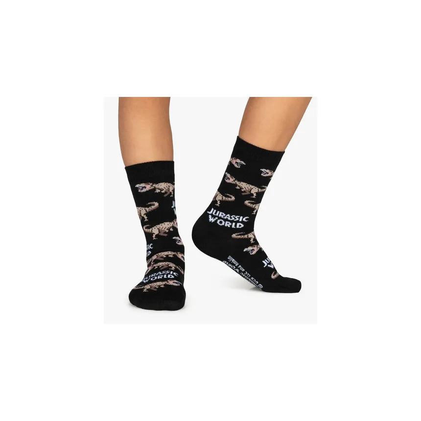 Calcetines Jimmy Lion Jurassic T Rex Para Niños 