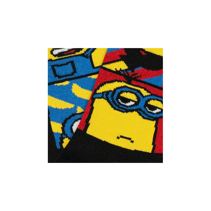Calcetines Jimmy Lion Minions Bananas Para Niños  