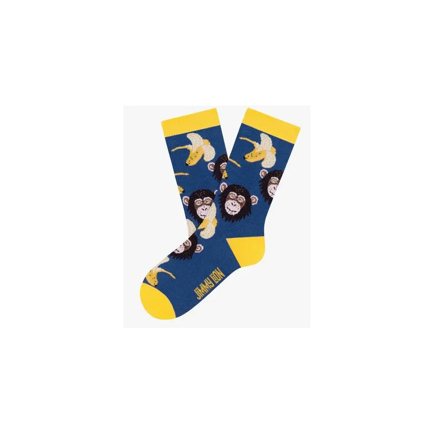 Calcetines Jimmy Lion Monkeys y Bananas Para Niños