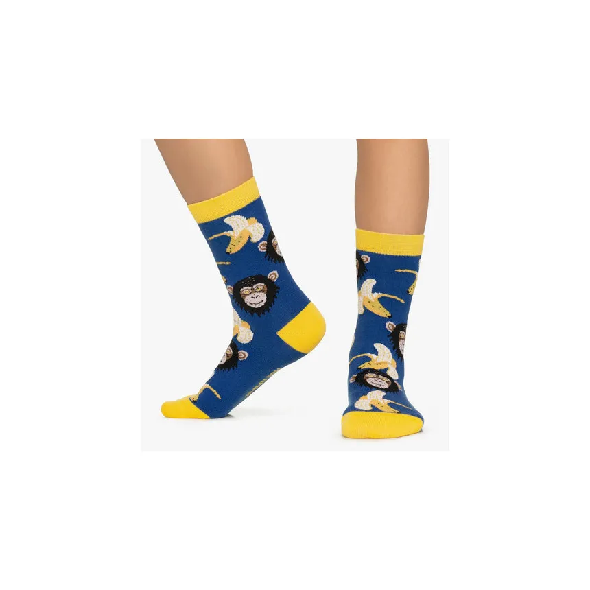 Calcetines Jimmy Lion Monkeys y Bananas Para Niños