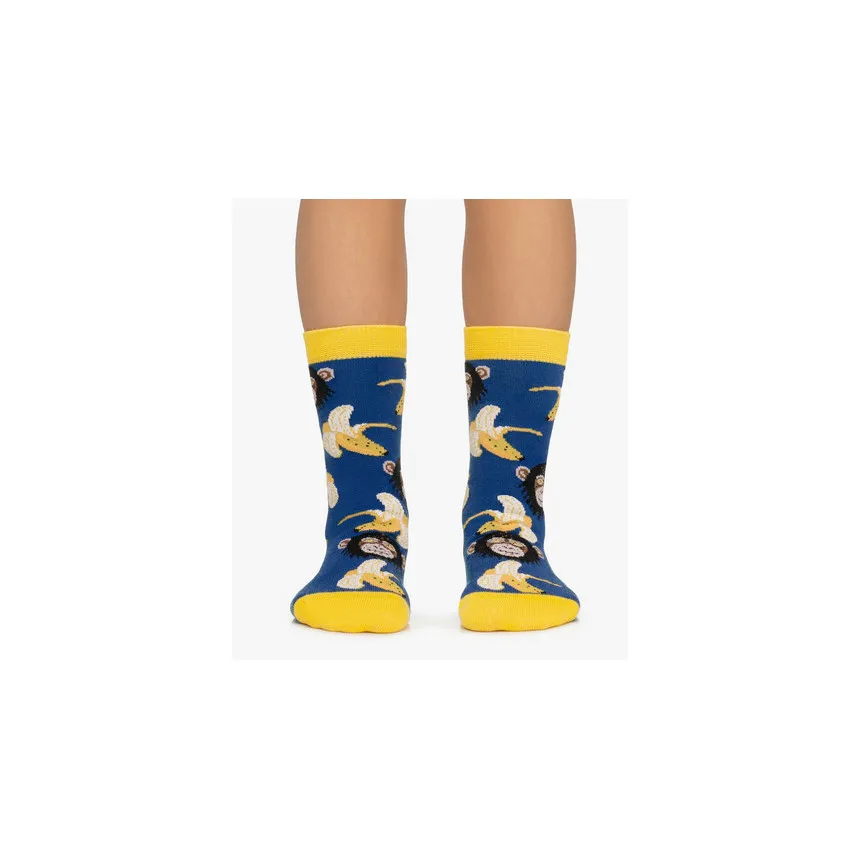 Calcetines Jimmy Lion Monkeys y Bananas Para Niños