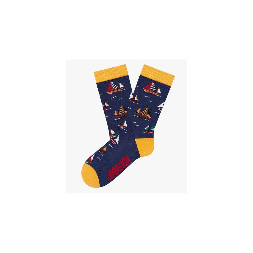 Calcetines Jimmy Lion Sailboat Racing Para Niños 
