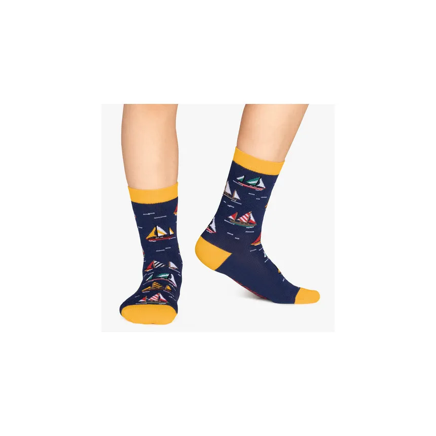 Calcetines Jimmy Lion Sailboat Racing Para Niños 