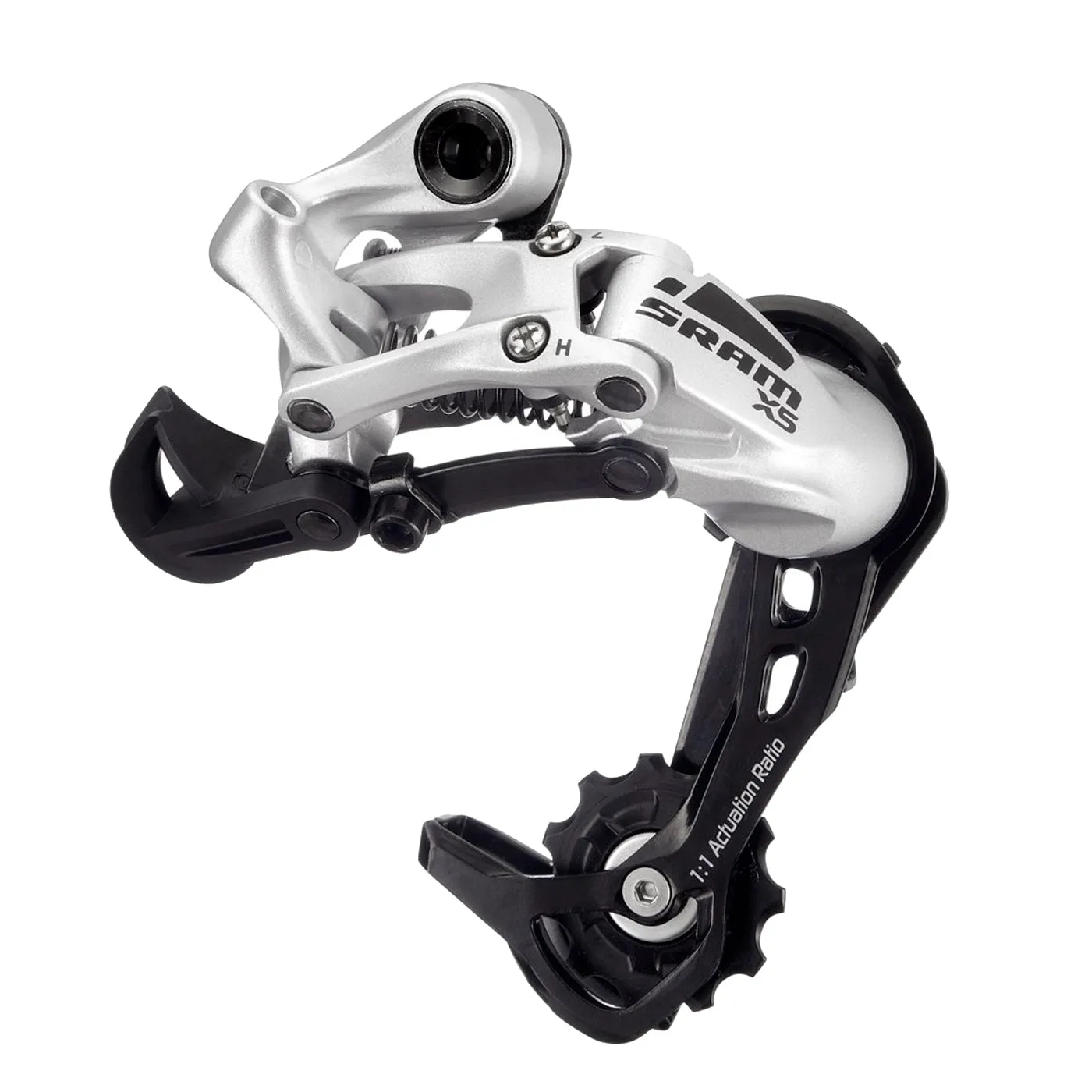CAMBIO TRASERO SRAM MTB X5 9P. LARGO PLATA 00.7515.082.020