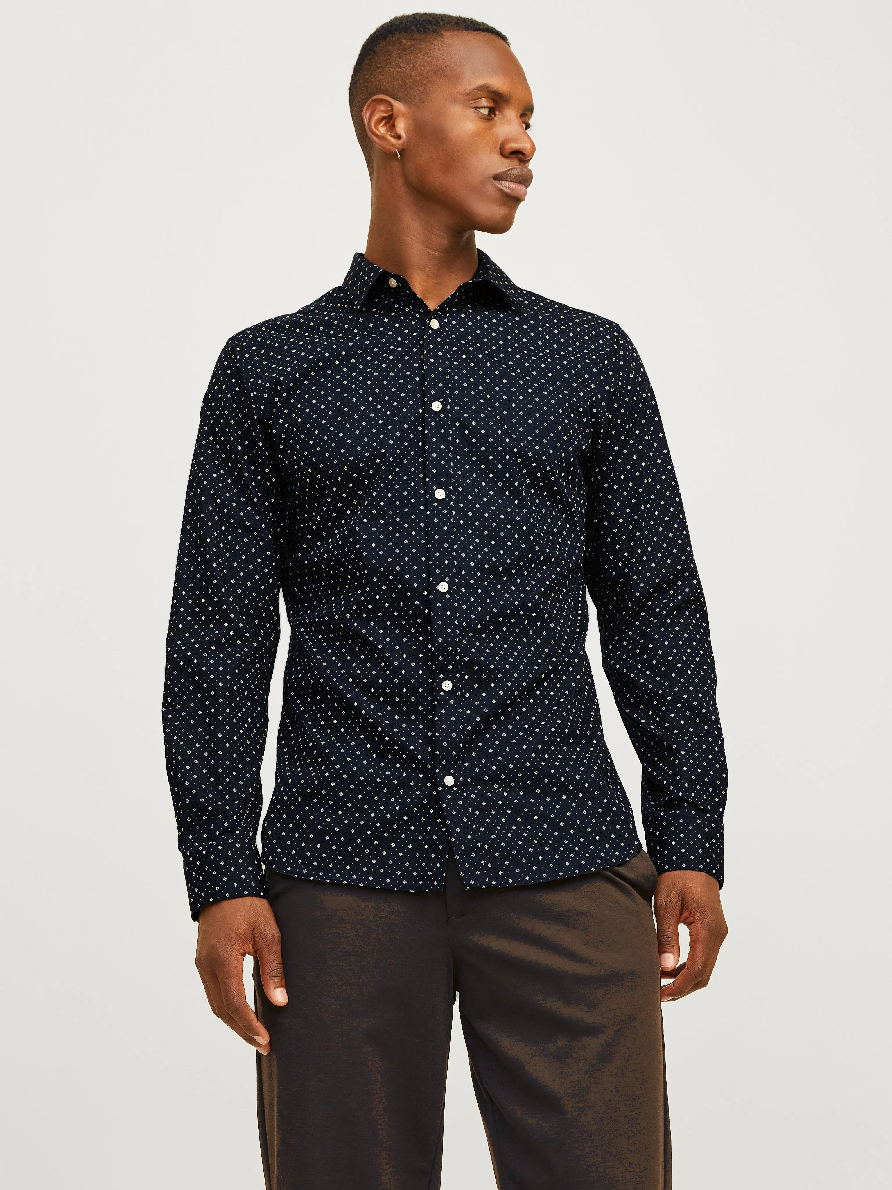 Camisa Corte slim | Negro | Jack & Jones®