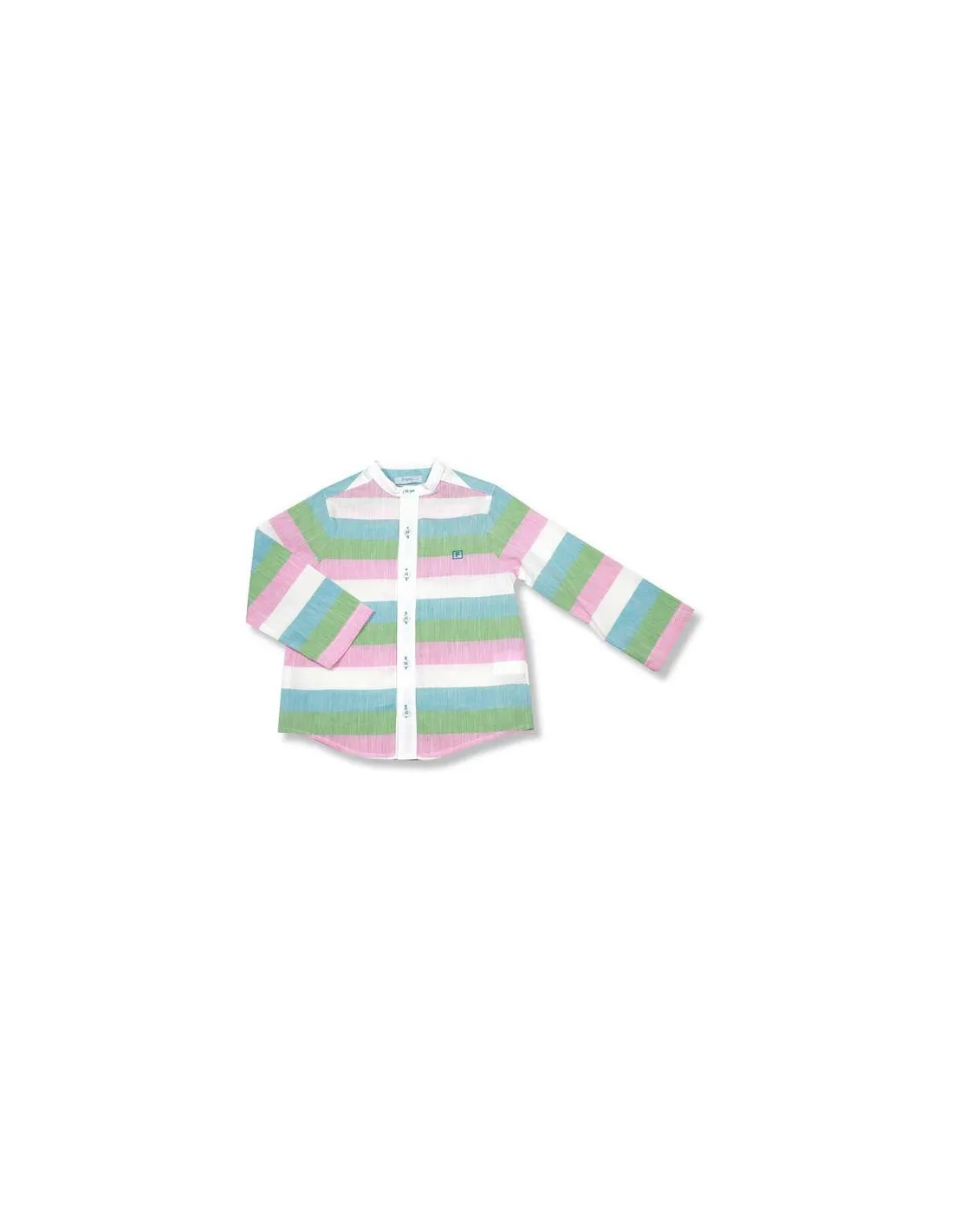 Camisa de manga larga para niño Rayas Fresa de Foque