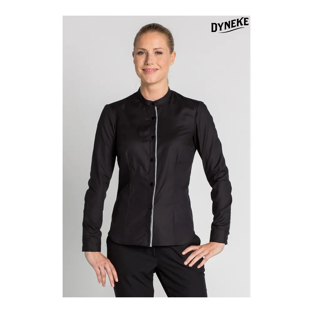 Camisa mujer cuello mao