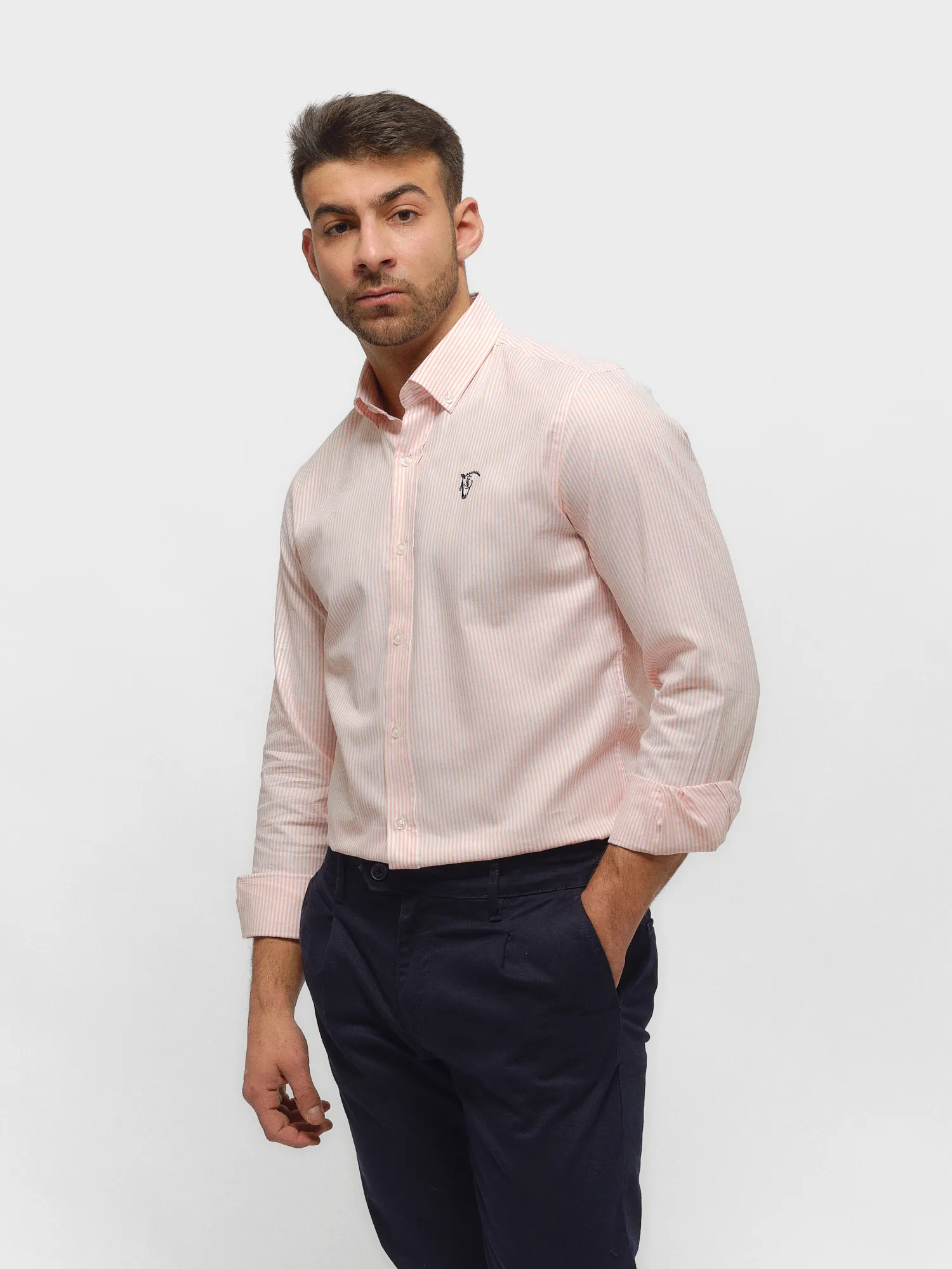 Camisa Ribera Mini Oxford | Naranja