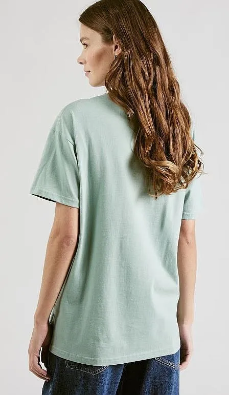 CAMISA VANS BRAIN JAM OVERSIZED  ICEBERG GREEN  WOMEN´S