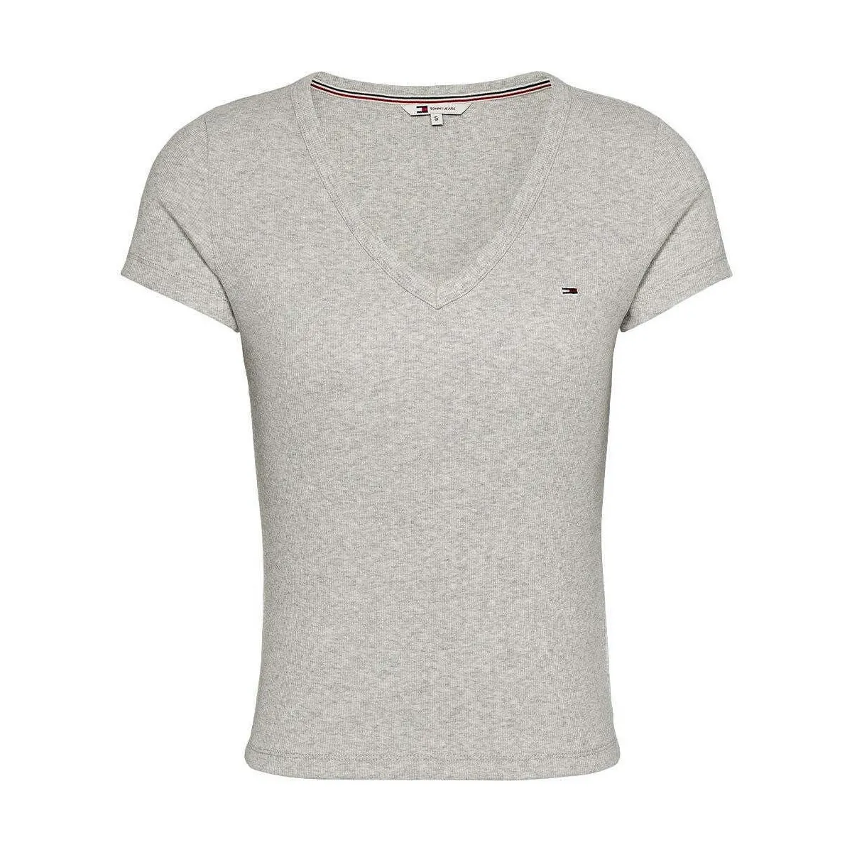 CAMISETA AJUSTADA ESSENTIAL MUJER TOMMY JEASN DW0DW17385