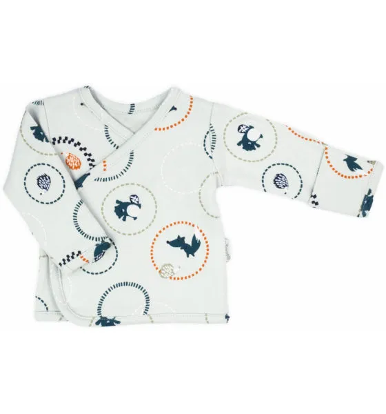 Camiseta cruzada de bebé colección Fox