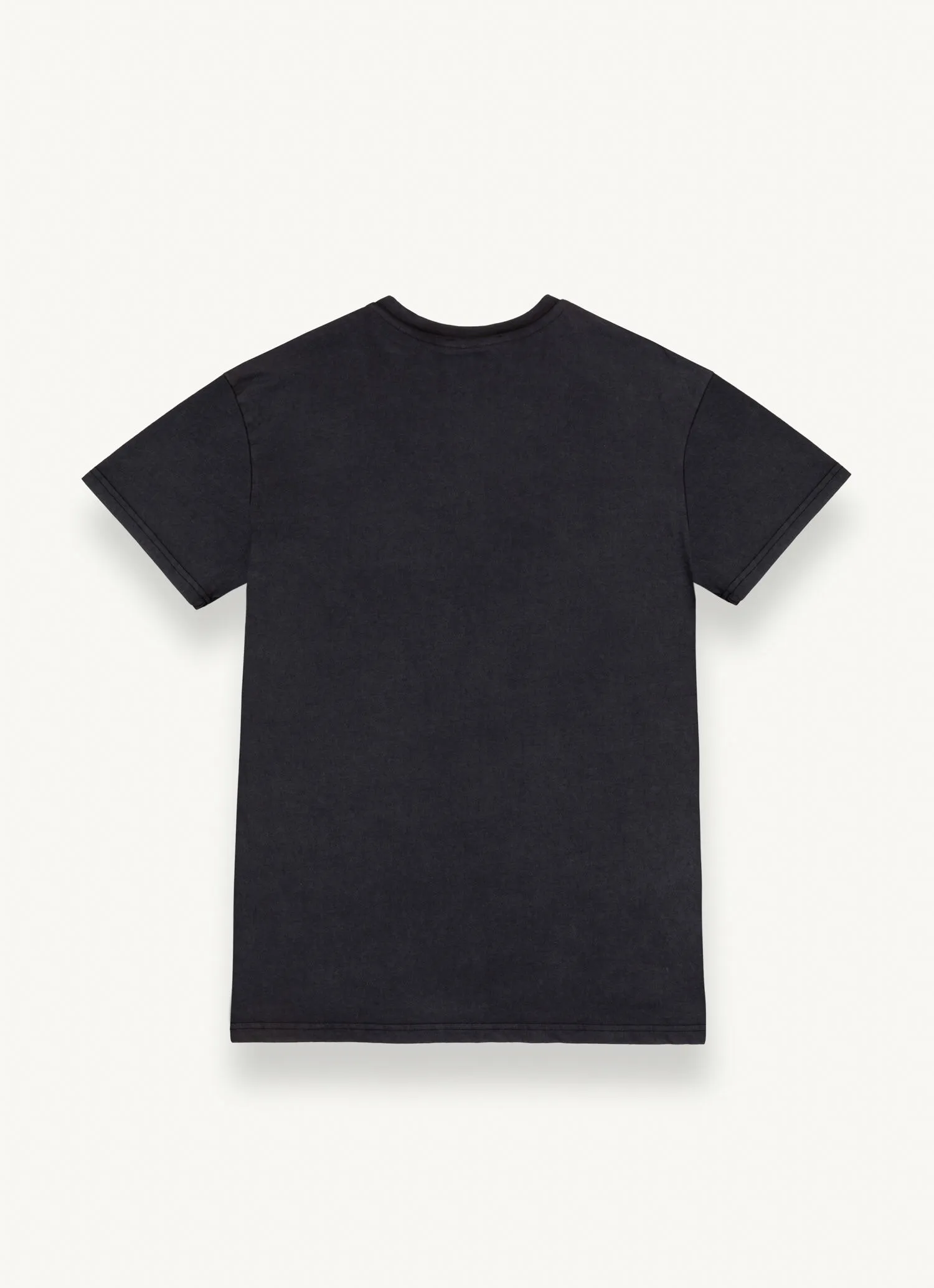 Camiseta de algodón con estampado sobreteñido