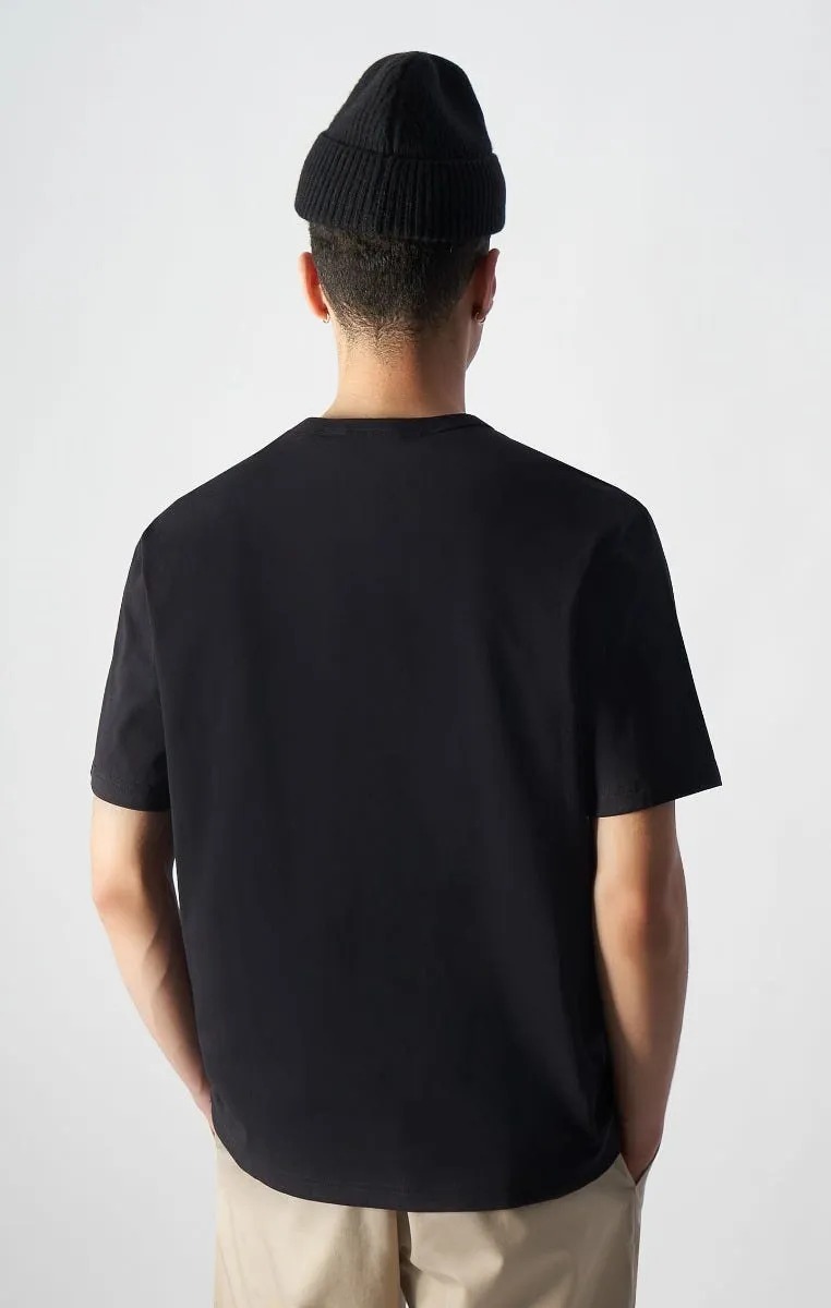 Camiseta de cuello redondo Reverse Weave