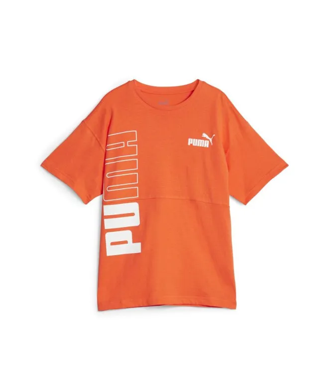 Camiseta de Puma Power Colorblock Infantil