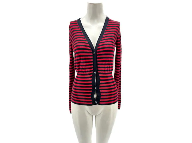 Camiseta de punto MIU MIU.ÉL 42 cachemira Roja 