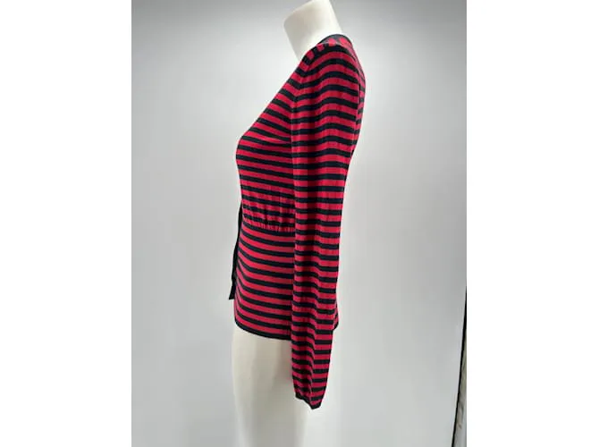 Camiseta de punto MIU MIU.ÉL 42 cachemira Roja 
