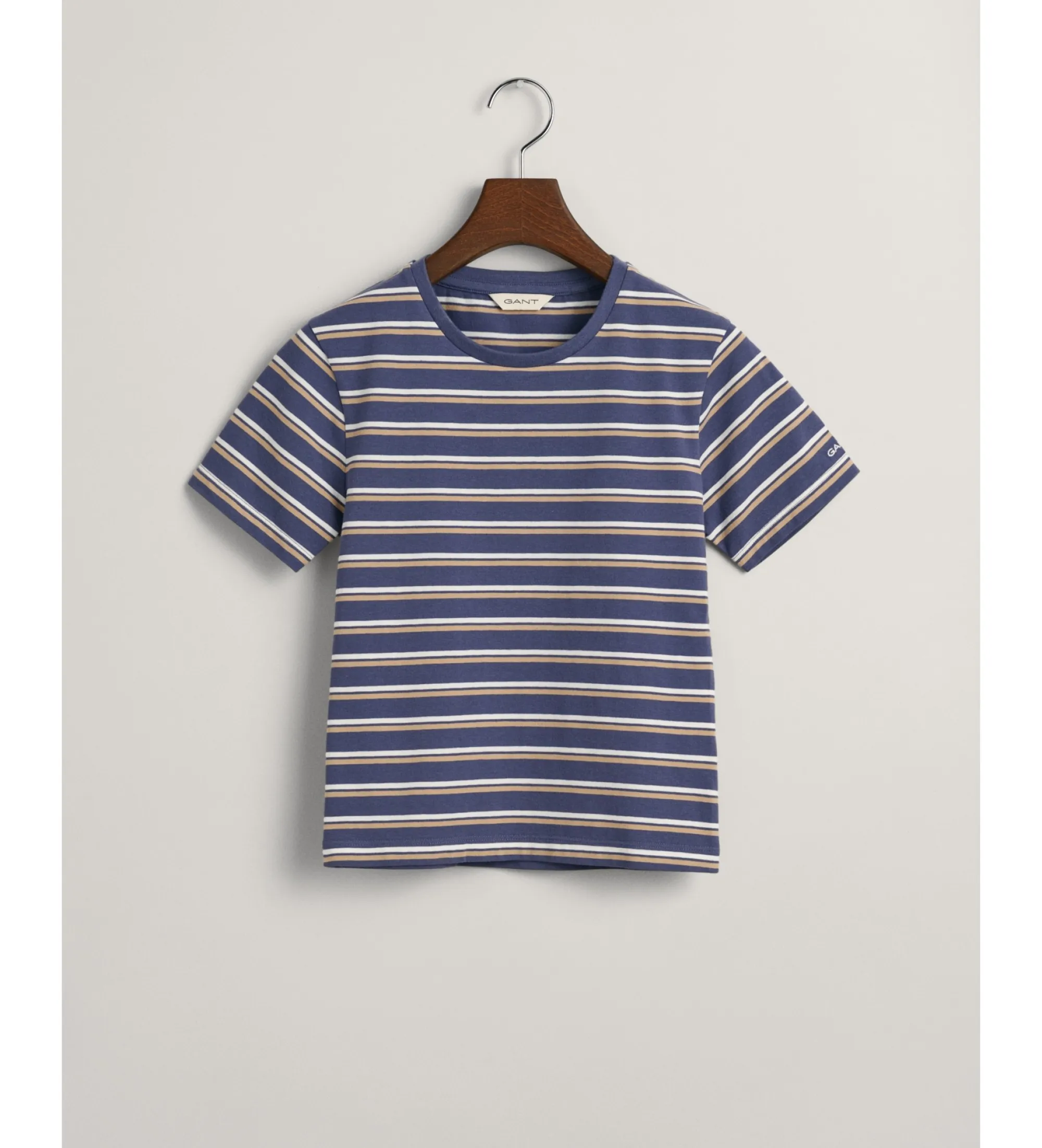 Camiseta de rayas marino