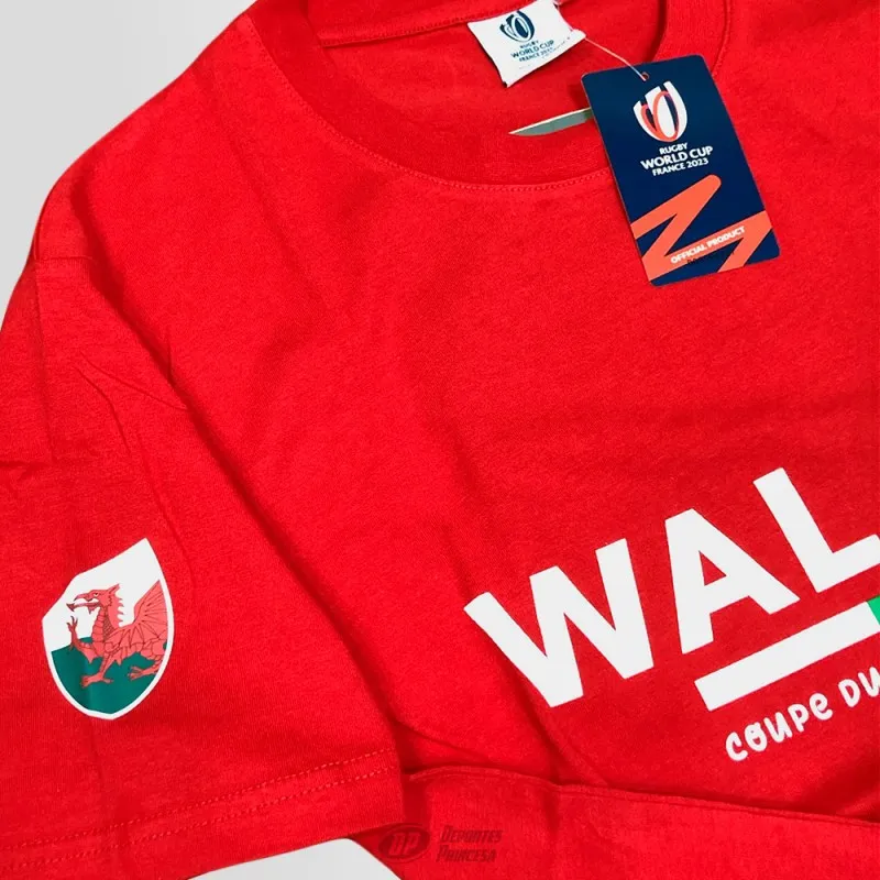 Camiseta Gales supporter RWC