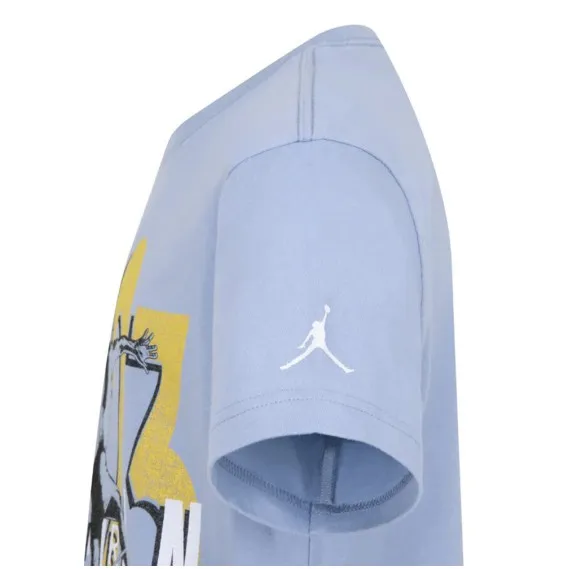 Camiseta Junior Jordan Retro Spec Graphic Blue Grey