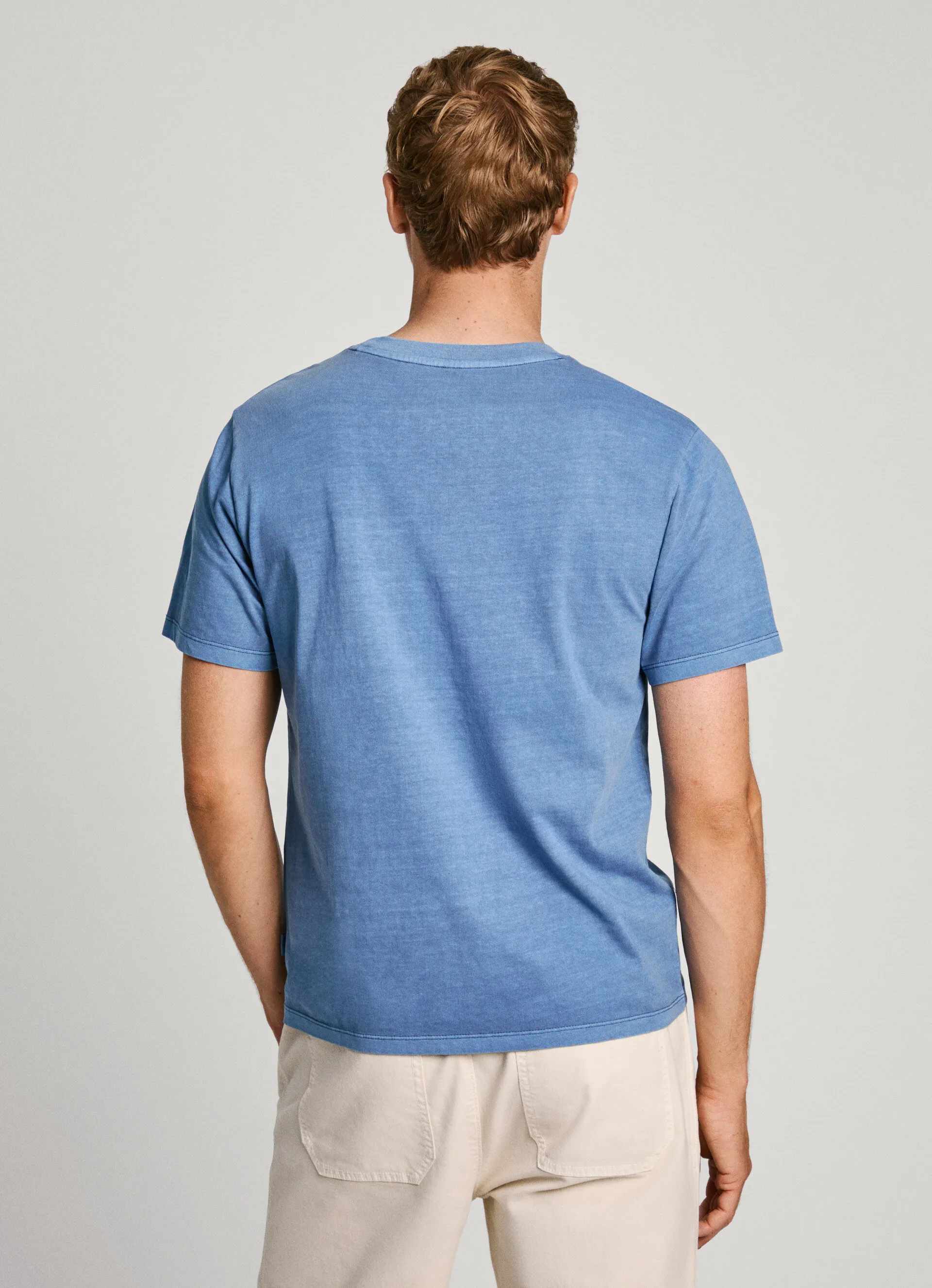 camiseta logo estampado fit regular