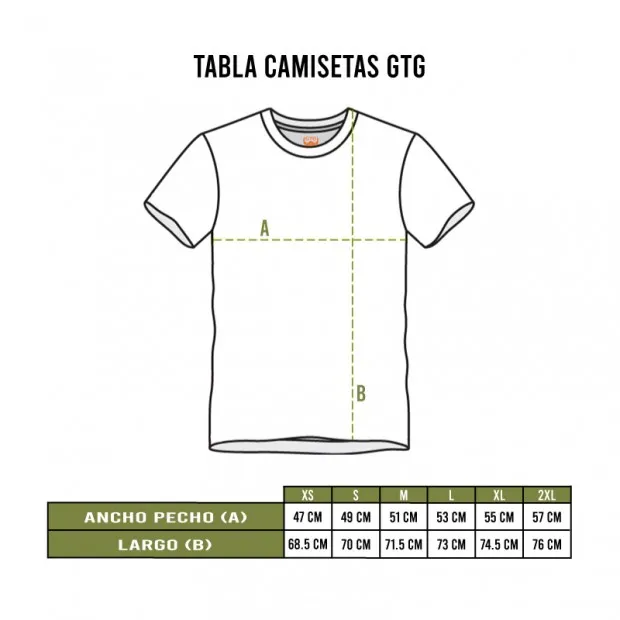 CAMISETA LOGO GTG