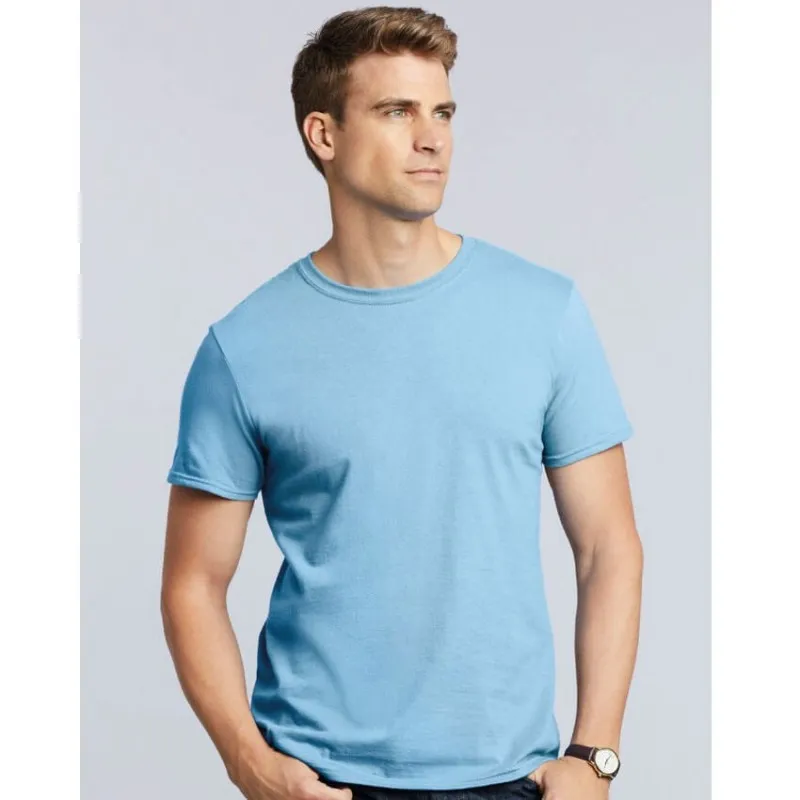 Camiseta Manga Corta Hombre Softstyle Ring Spun de Gildan