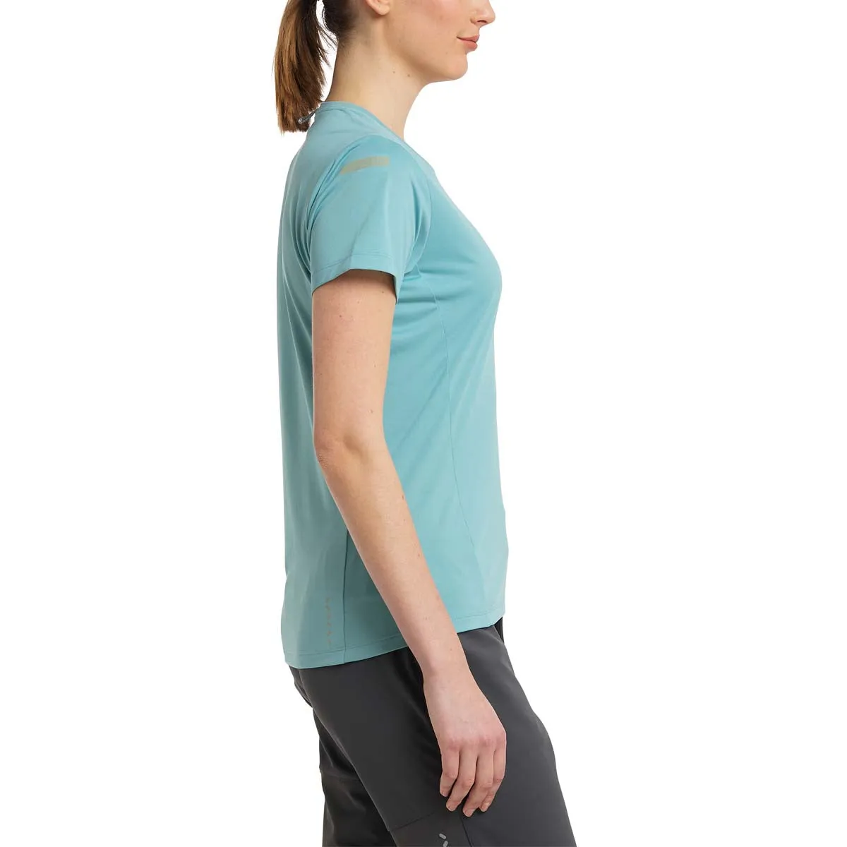 Camiseta Mujer L.I.M Tech Tee Women Haglöfs Azul