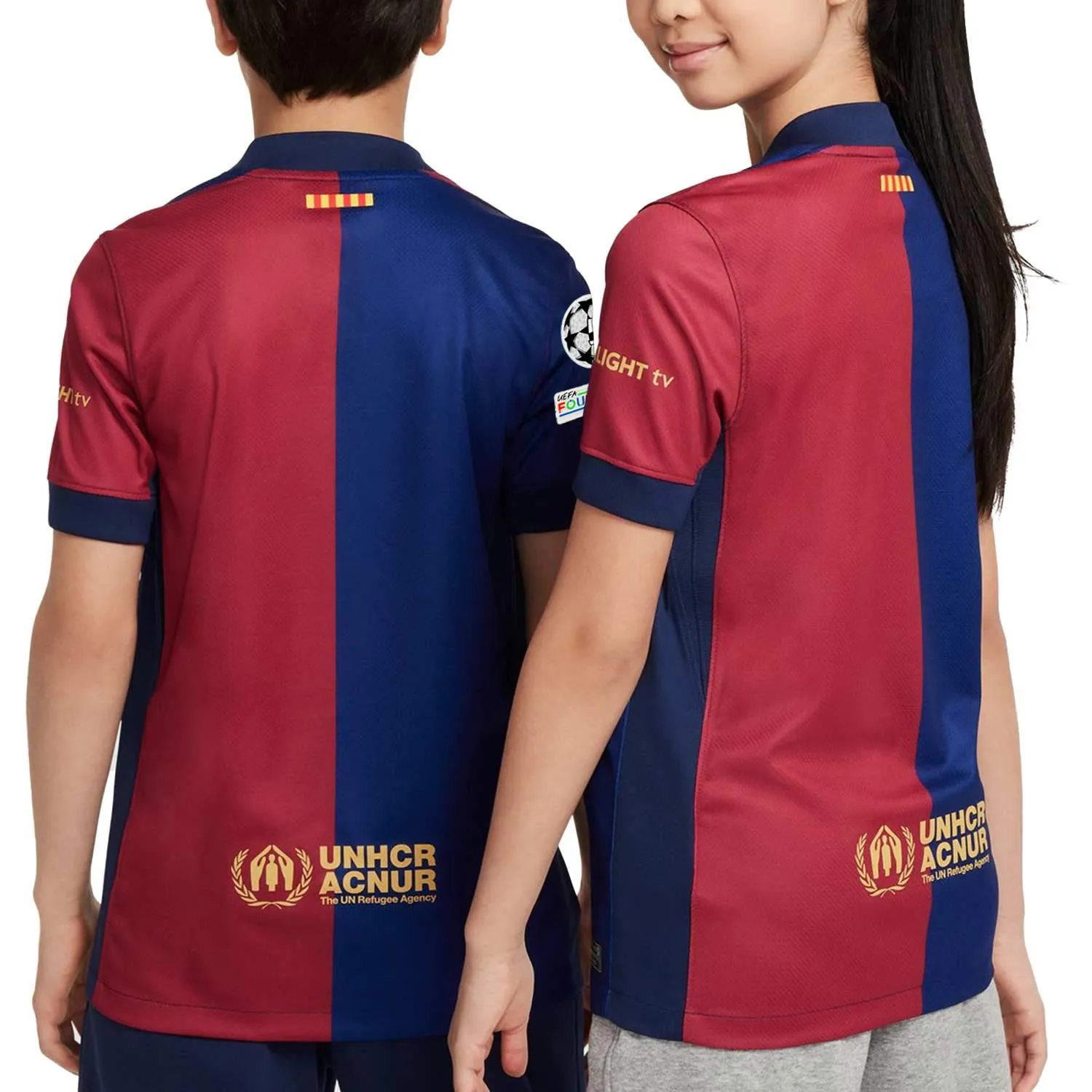 Camiseta Nike Barcelona niño 2024 2025 DF Stadium UCL